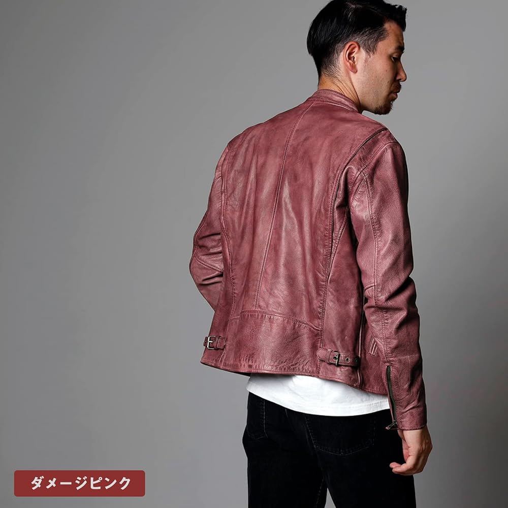 スコッチ&ソーダ　ライダース　レザージャケット　ヤギ革　S Retro Grade 羊革シングルライダース SHEEPSKIN SINGLE RIDERS